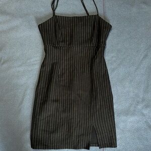 F21 Striped Bodycon Dress
